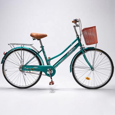 China Wholesale 26inch Alloy Bicycle City Bikes Good Quality Hot Selling Women's Aluminum Bicycle For Girls for sale