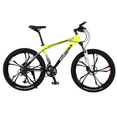 China Best Selling Carbon Steel Mountain Travel Bikes Carbon Steel Bike Mountain Bike For Adults for sale