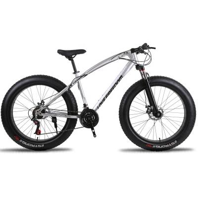 China New Fat Tire 4.0 Speed ​​Snow Bike 24 Dual Speed ​​Disc Brake Beach Bike Snow Bike 24 In 26 Inch Mountain Bike Recumbent Bike for sale