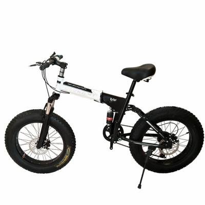 China Steel full suspension fat tire adult speed 26 inch mtb cycle fat bike snow bike folding mountain bike for sale