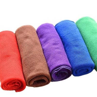 China Sustainable Factory 40*40cm Microfiber Towel Wash Station Dry Cleaning Towel Cloth From WANXIN for sale