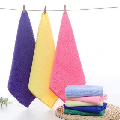 China Sustainable Hanging Towel Microfiber Cleaning Rag Dish Cloths Cleaning Towel For Kitchen for sale