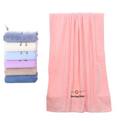 China Large Viable Adult Bath Towel Men And Adult Women Kids Students Lace Lovely Soft Bath Towel for sale