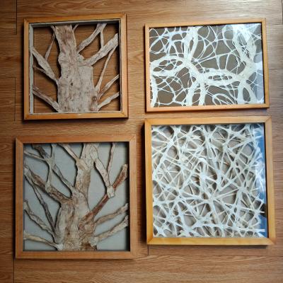 China Interesting Wholesale 3D Picture Frame Free Standing Cheap Custom Wooden Shade Box for sale