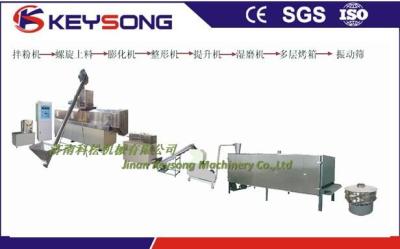 China Double Screw Food Extruder Machine Bread Crumbs Making With Heating System for sale