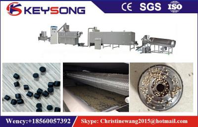 China Industrial Feed Processing Machinery , Automatic Floating Fish Feed Machine for sale