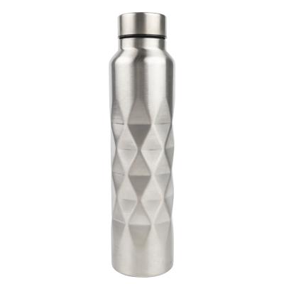 China Viable Wholesale OEM Insulated Custom Sport Water Bottle Double Mouth 304 Stainless Steel Wide Mouth Drink Thermos Flask Insulated for sale