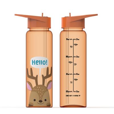 China Large capacity fashion sports water bottle child's camping tritan free gym sports BPA free viable for camping hike for sale