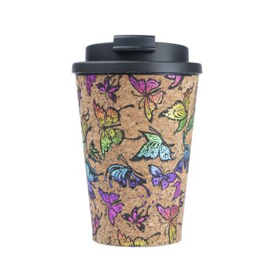 China 16oz Travel Coffee Mugs Corky Cup Reusable Eco-Friendly Stored Coffee Cups With Silicone Lid And Flip Lid for sale