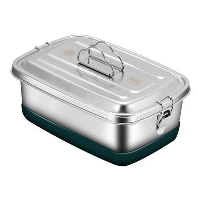 China 2021 Eco-friendly Sustainable Hot Selling Stainless Steel Bento Lunch Box Food Storage Container With Lid From Amazon for sale