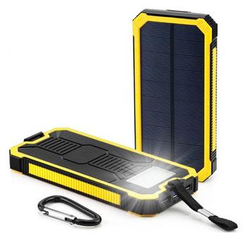 China High Quality Online Shopping 30000mah Fast Charge Support Solar Power Bank With Customized Logo for sale