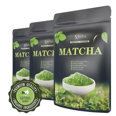 China High Quality Handmade Organic Green Tea Powder Natural Matcha Green Tea Drinks Matcha Powder for sale