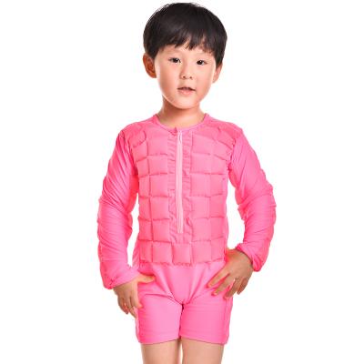 China 2021 New Baby Promotion Kids Swimming Suits Summer Children's Anti Drowning Floating Swimsuit for sale