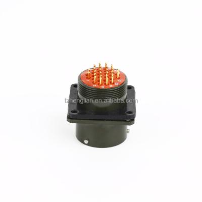 China Waterproof Circular Connector 10 Pin Circular Receptacle Connector Housings Aviation XCE24T14Z1P1 Small for sale