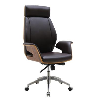 China Modern Leather Adjustable Back China Supplier Executive Luxury Office Furniture Office Chair (Height) for sale