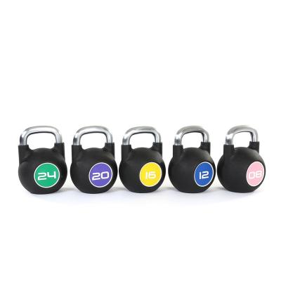 China Durable Urethane Material Coated Fitness Kettlebell for sale