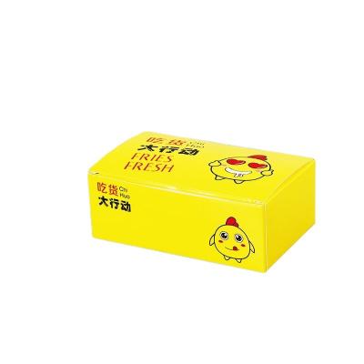 China CMYK Disposable Fried Chicken Boxes Kraft Food Containers Packing OEM for sale