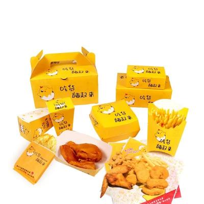 China Bio Paper Carry Out Boxes Food Packaging Takeaway Kraft Food Containers for sale