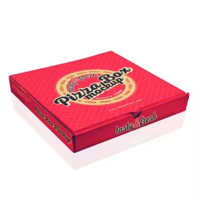 China Pizza Boxes Eco-Friendly  recycling customizable fast food packaging free design for sale