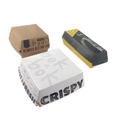 China Wholesale Custom Printed Disposable Burger & Fried Chicken Paper Boxes – Fast Food Packaging for sale