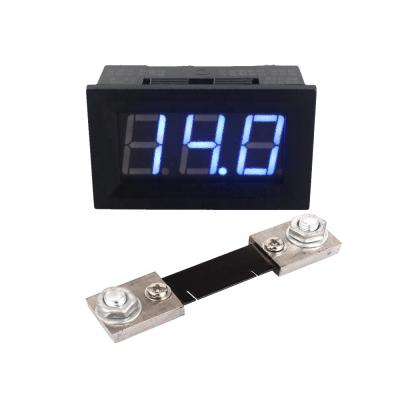 China Ammeter DC0-100A Digital Amp Meter Current Meter Powered By DC 4-30V Amp Tester Monitor 0.56