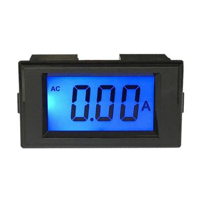 China Blue AC 110V 220V 76 x 39mm AC 0-19.99A Digital Ammeter Ammeter Ammeter Multimeter Backlight LCD Display Panel Power Supply for sale