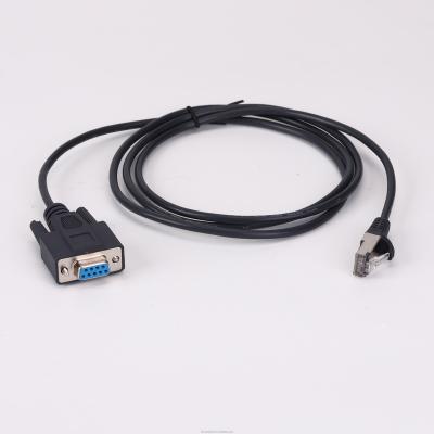 China Wholesale Factory Price Printer Customize D-Sub Cable RJ45 To DB9 Pin Female Printer Extension Data Cable for sale