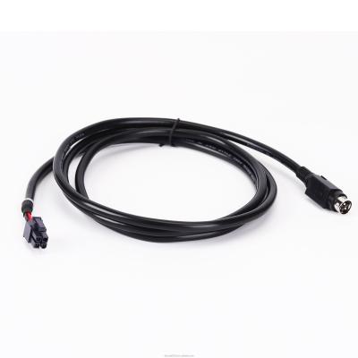 China COMPUTER Factory Price Customized 2 4 6 8 Pin Mini DIN Cable Male To Cable Assembly Connector Extension Terminal for sale