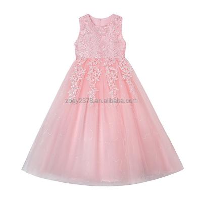 China Anti-wrinkle girls dress new summer 2023 design sense westernized fashion yarn birthday dress for sale