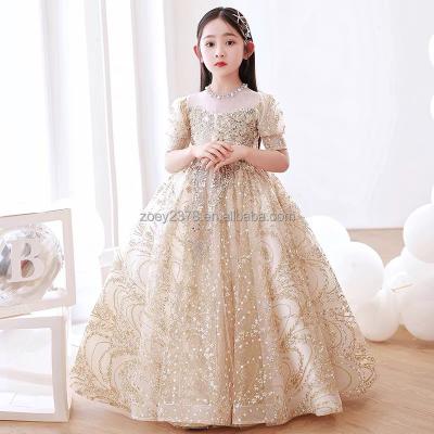 China foreign trade parride customized children's dress for girls for sale