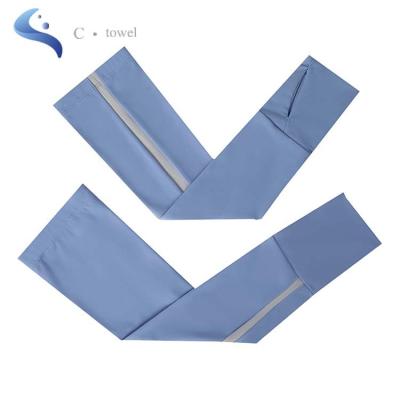 China Anti-UV Wholesale arm sleeves men women  sports cooling sunscreen instant cooling cuff arm sleeve for sale