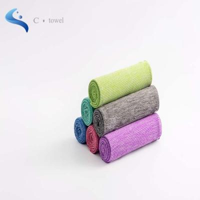 China Child-Proof Eco Friendly  cooling towel instant dry digital print microfiber cooling towel for sale