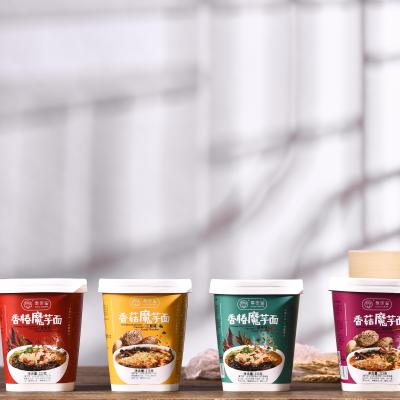 China Healthy Instant Noodle Low Fat Konjac Products and Delicious Toon Koniac Chinese Instant Noodles for sale