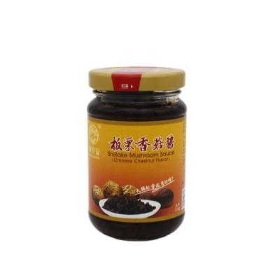 China Natural Sauce and Heathy Chinese Unspicy Chinese Chestnut Flavored Shiitake Mushroom Sauce for sale