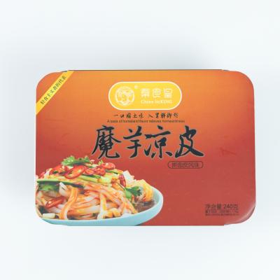 China Gluten free chins licking brand liangpi zero konjac big konjac noodles instant konjac products for sale