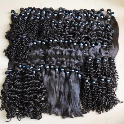 China Straight Unprocessed Virgin Hair Jerry Curl Raw Vietnamese Burmese Hair Vendors Natural and Wavy, Vietnamese Cuticle Aligned Raw Hair for sale