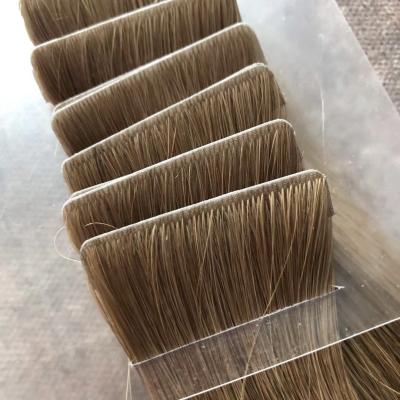 China Wholesale Cabello Silky Straight Wave Hair Raw Tape Hair Extension Cuticle Aligned 100% Skin Hair Extensions Hair Weft Manufacturer for sale