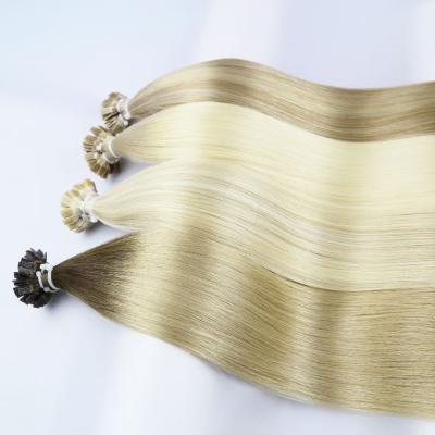 China China Factory Hair Tip Extension Hair Tip European Luxury Flat Tip Silky Straight Indian Wave Hair Extensions Prebonded for sale