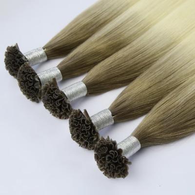 China Hot sale FB hair extension utip keratin hair extension utip flat i tip keratin u cuticle straight lined remy hair extensions silky straight wave for sale