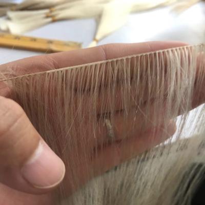 China Custom Silky Straight Silky Straight FB Hair Extension Human Hair Remy Slavic Cuticle Aligned Cuticle Aligned Hand Tied Hair Weft Extension for sale