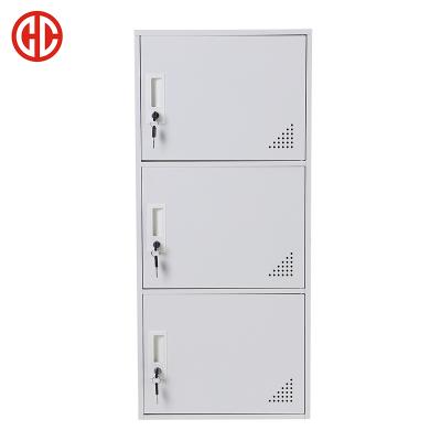 China Loker Adjustable Metal Locker Room Furniture (Other) Gym Other) Locker Locker (School Locker Key Locker Metal Locker 3 Adjustable Black Door for sale