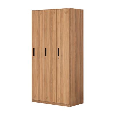 China High Quality Metal 3 Door School Wardrobe Locker Clothing Storage Locker Home School Office Gym Home School Steel Locker for sale