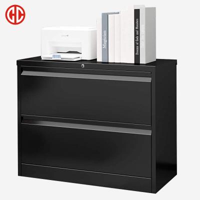 China Rated Steel Rush Office Furniture Storage Cabinet 2 Drawer File Top Documents Storage Cabinet for sale