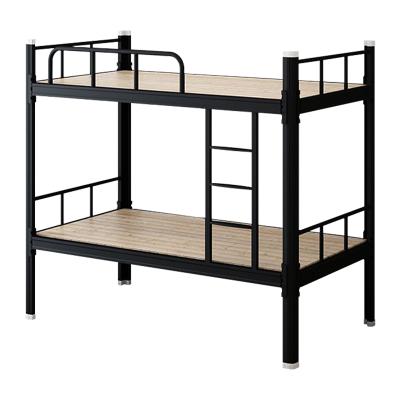 China Modern Black Modern Metal Bunk Bed Apartment Loft Steel Queen For Sale for sale