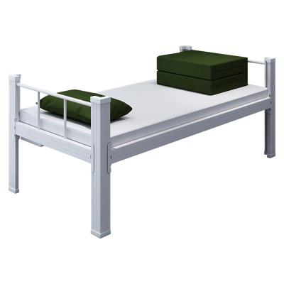 China Modern Single Bed One Modern Cheap Metal Steel Bed For Different Places for sale