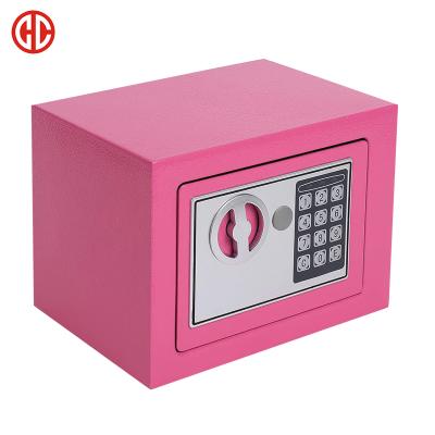 China Home Office Home Use Fireproof Digital With Key Protection Box Safe Cabinet In Wardrobe for sale