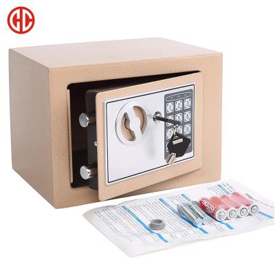 China Waterproof Office Home Metal Safe Cabinet With Digital Keypad Small Save Valuables Product for sale