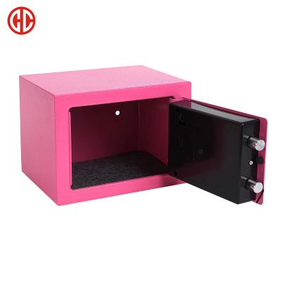 China Safe Cabinet Office Home Use Fireproof Small Small Storage Box With Digital Keypad And In Home Button for sale