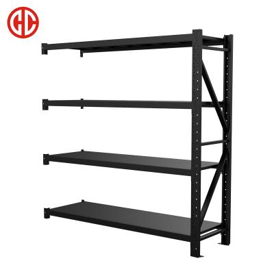 China High Quality Corrosion Protection Shelf Supermarket Warehouse Storage Heavy Duty Steel Rack for sale