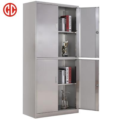 China (Stainless Steel Others) 304 Adjustable Cupboard Metal Stainless Steel Storage Filing Cabinet for sale